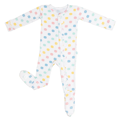 Macaron Ruffle Footie