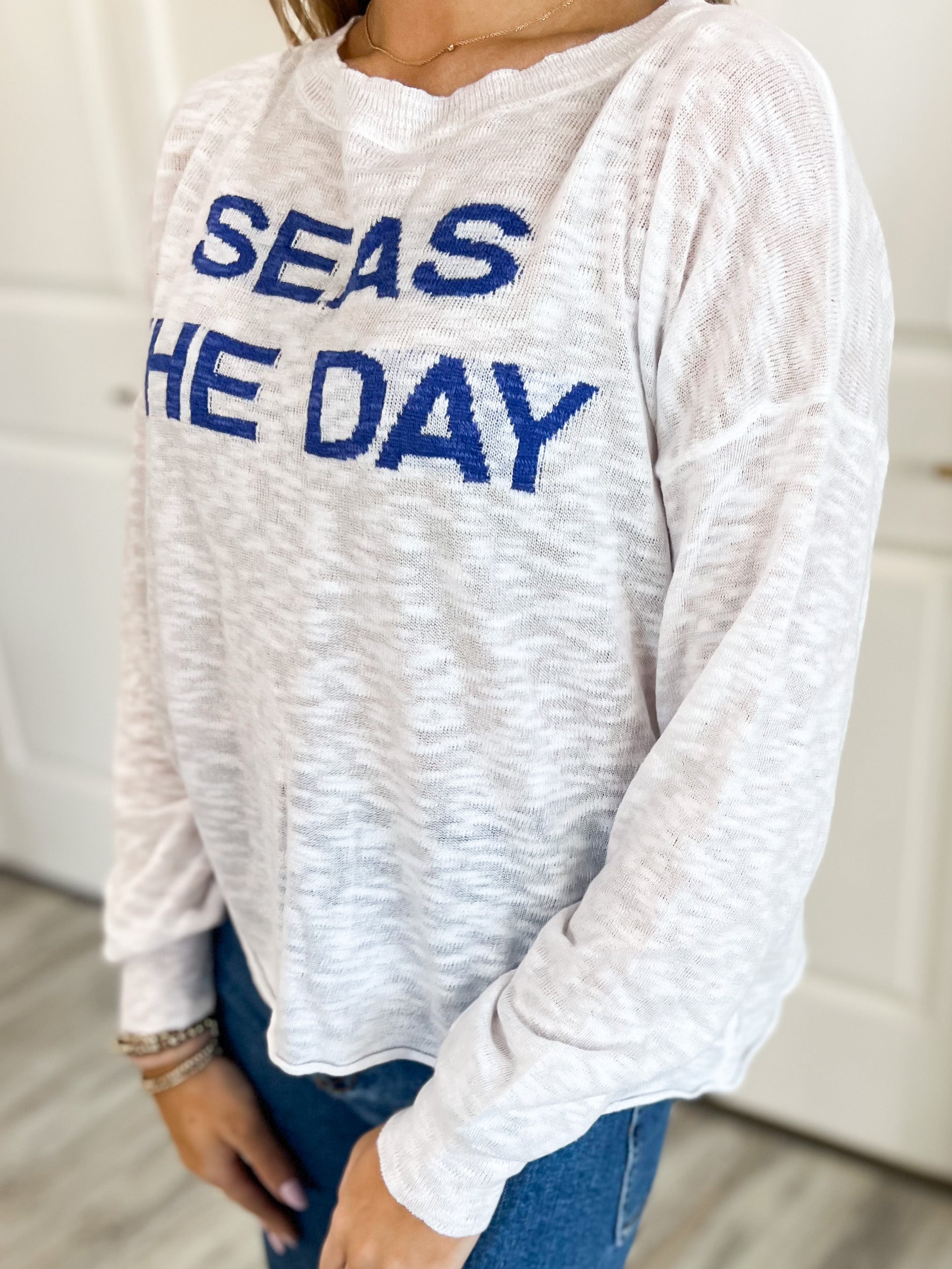 Seas The Day Sweater
