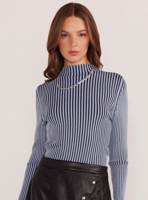 Diana Knit Contrast Top