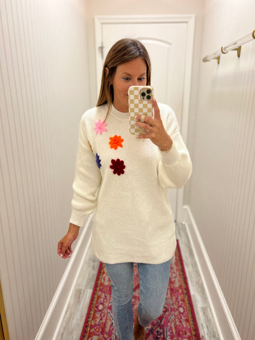 Soft Meadow Tunic Sweater