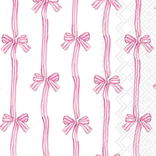 Pink Baby Toile Guest Napkins