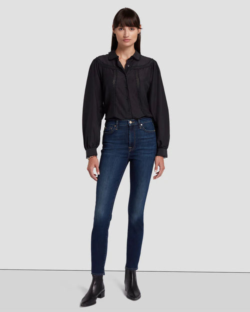 High Waist Ankle Skinny in Dian