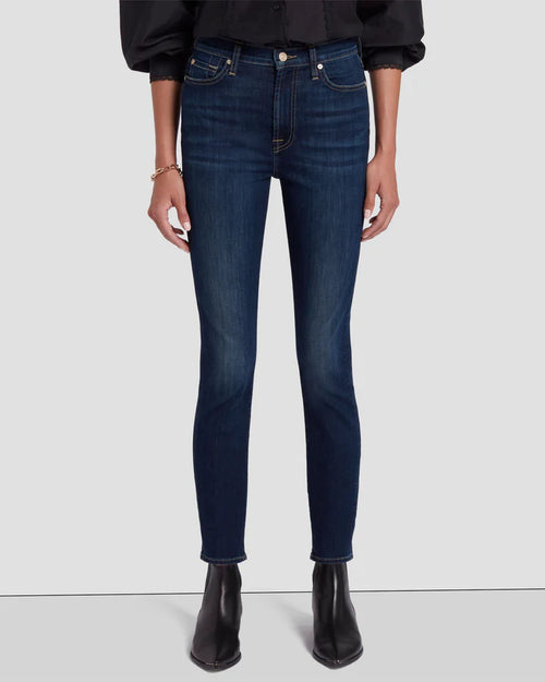 High Waist Ankle Skinny in Dian