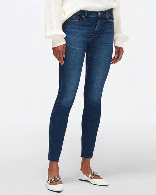 Slim Illusion High Waist Ankle Skinny in High Line