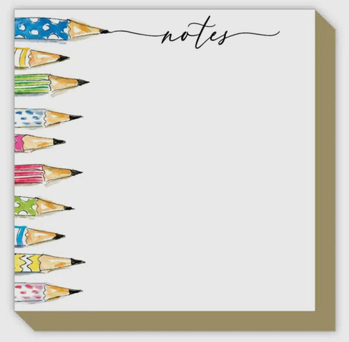 Pencil Notes - Mini Luxe Note Pad