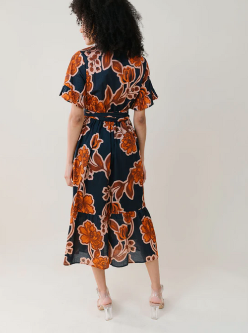 Anna Dress in Rustic Floral