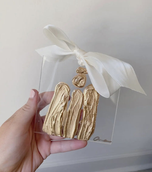 Acrylic Angel Tree Ornament