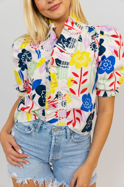 Rio Printed Top