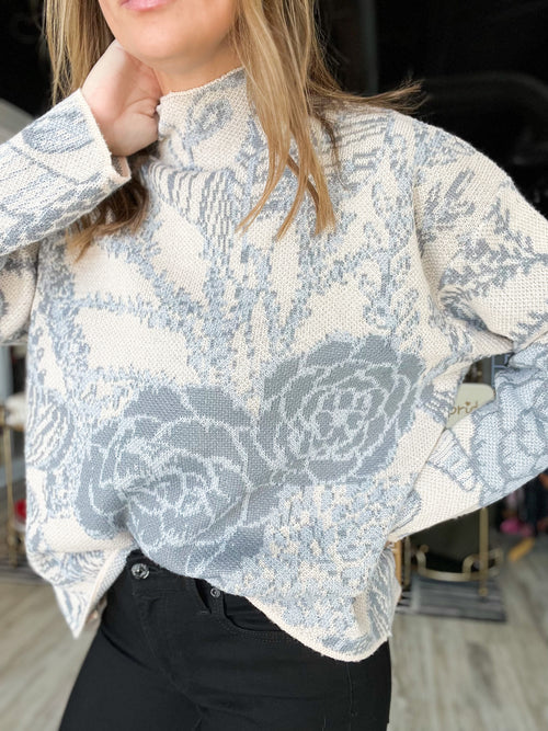 Porcelain Sky Sweater