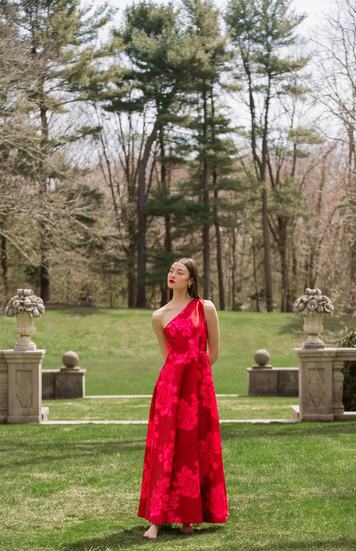 Cassandra One Shoulder Dress