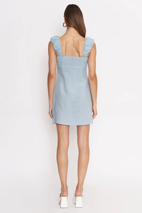 Katrina Dress in Powder Blue