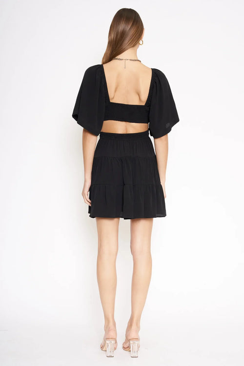 Oakley Cutout Dress in Black