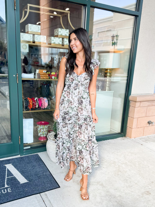 Medieval Rose Maxi Dress