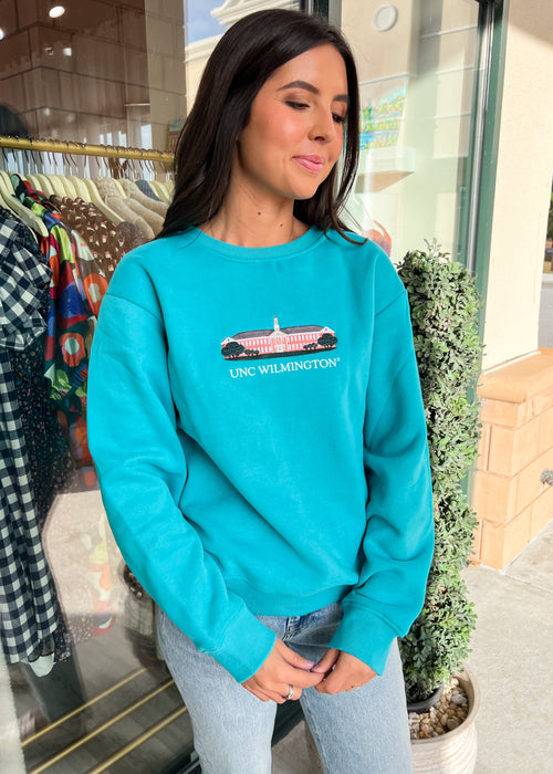 UNCW Embroidered Sweatshirt