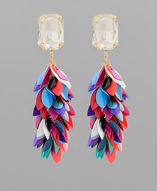 Festive Leaf Earrings
