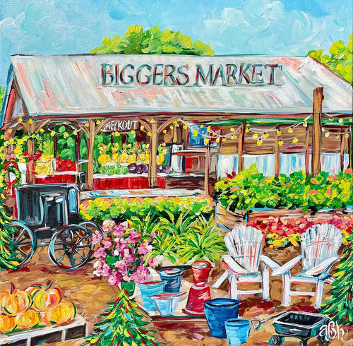 Biggers Market Print