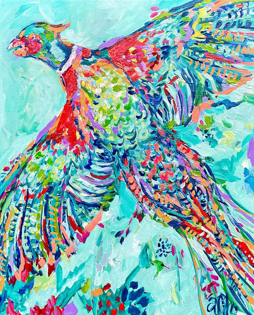 Pheasant Original Canvas - 16x20