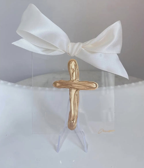Acrylic Cross Tree Ornament
