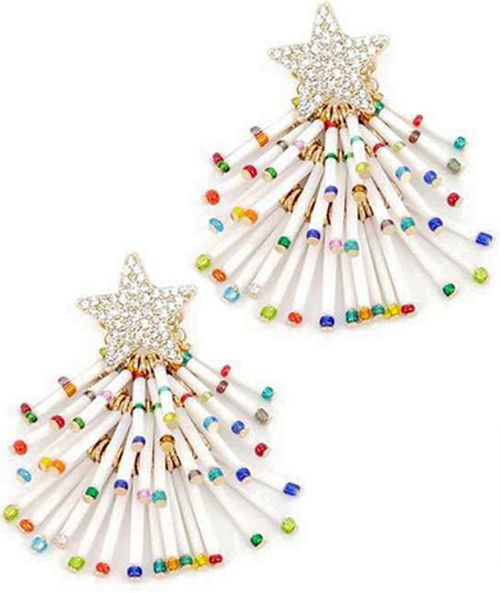 Jingle Christmas Tree Earrings