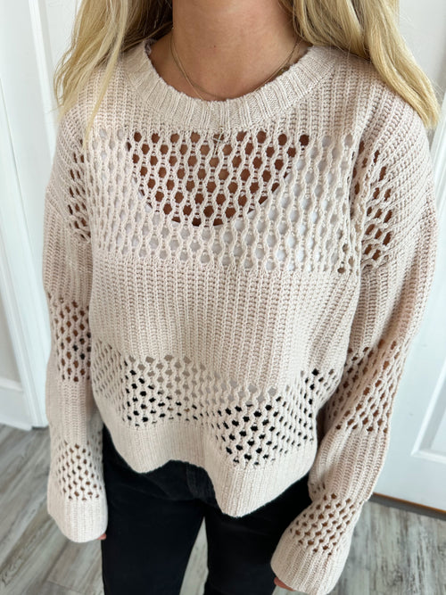 Meshed Up Sweater
