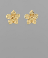 Petal Gold Earrings