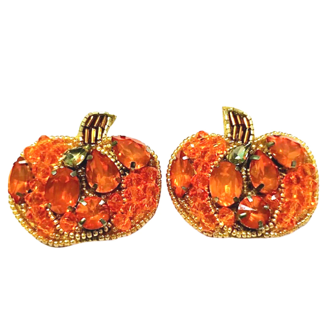 Pumpkin Earrings