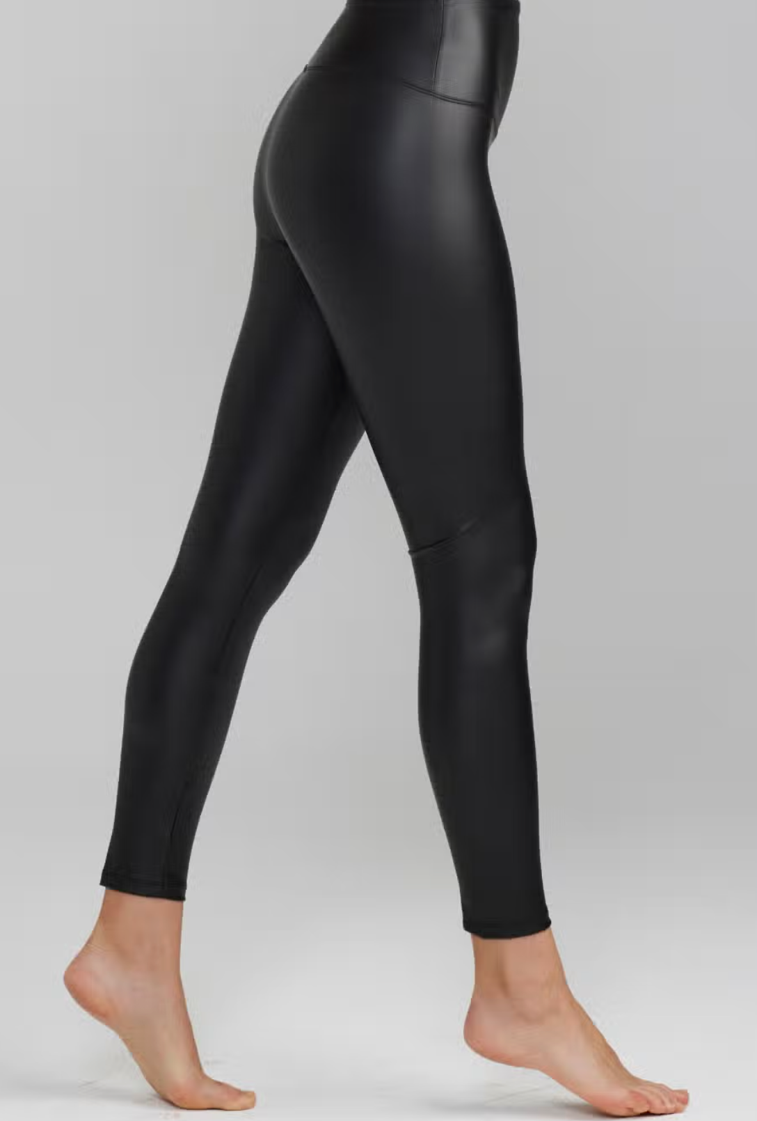 Faux Leather Shaping Leggings ZIA Boutique