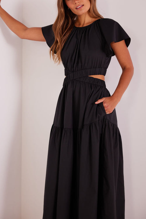 Allegra Cutout Midi Dress
