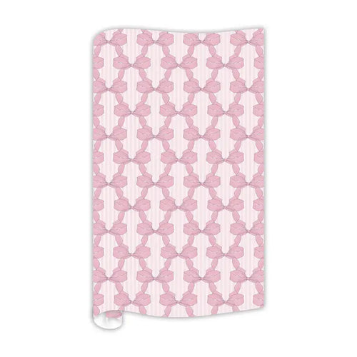 Blush Bows Wrapping Paper