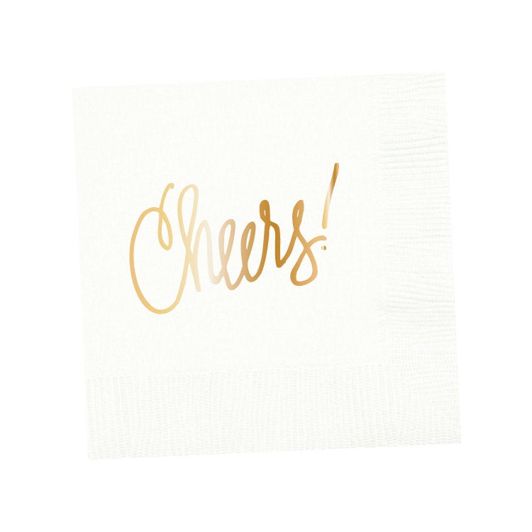 Cheers Cocktail Napkins