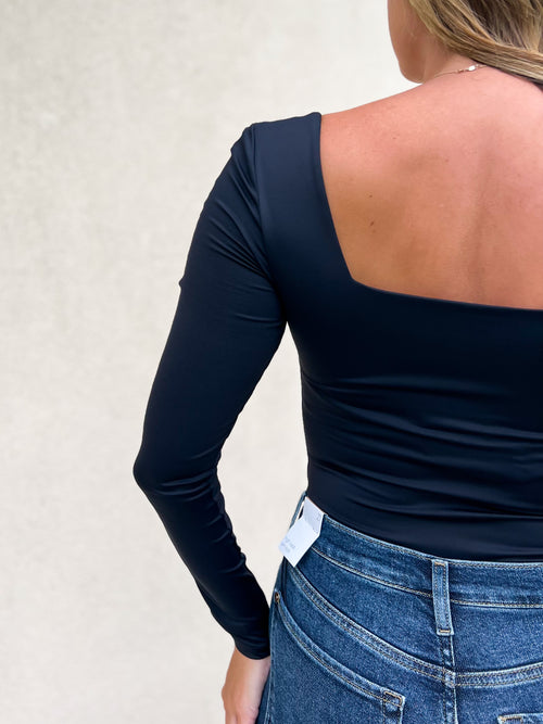 Stacy Square Neck Bodysuit