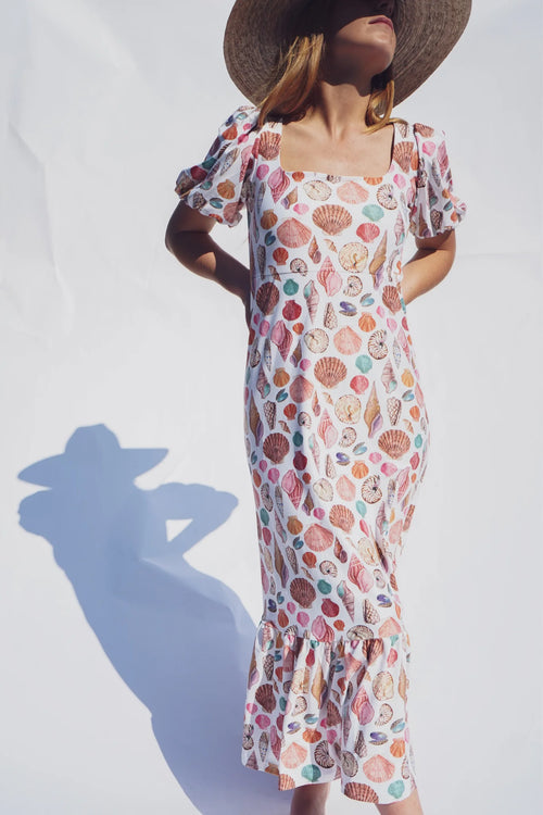 Lucy Dress in Ocean Child