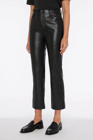 Faux Leather Shaping Leggings