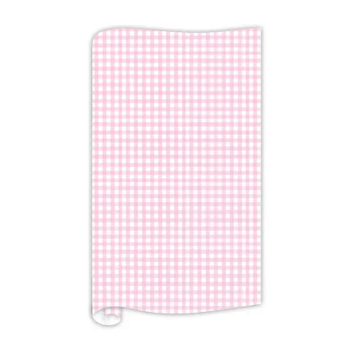 Pink Gingham Gift Wrap