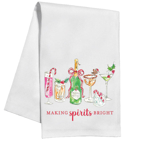 Making Spirits Bright Kitchen Towel