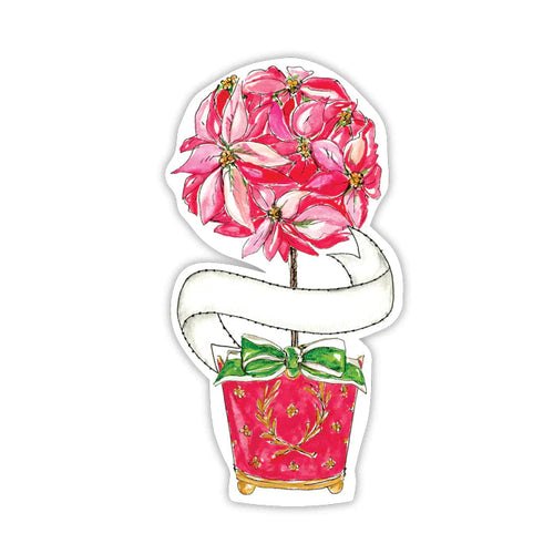 Holiday Poinsettia Die-Cut Table Accents