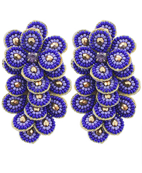 Cluster Statement Earrings