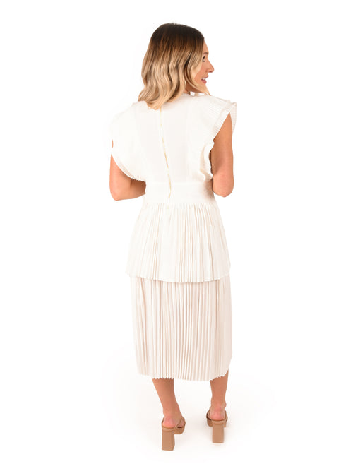 Chloe Pleated Dress
