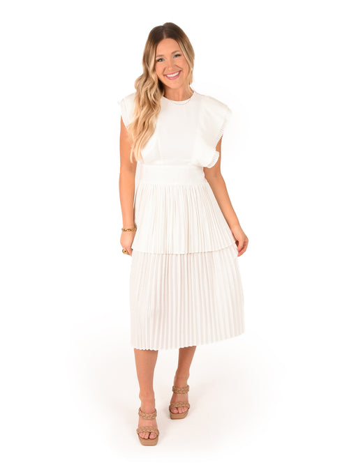 Chloe Pleated Dress