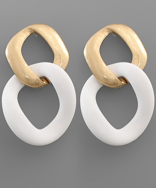 Color Link Earrings