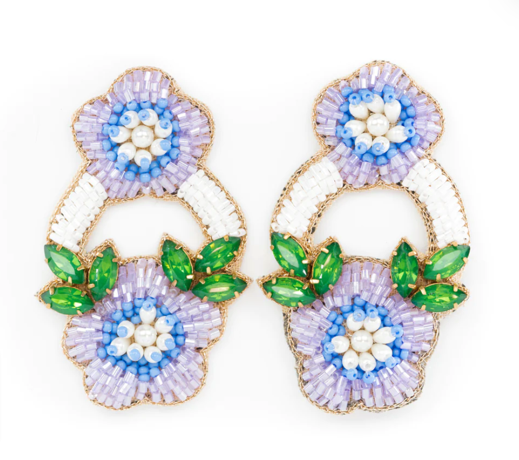 East Hampton Flower Earrings