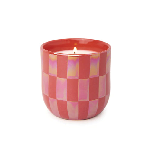 Lustre Candle in Cactus Flower