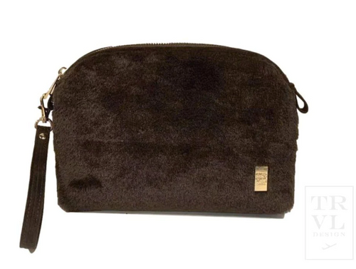 Luxe Dome Clutch - Coco Faux Fur