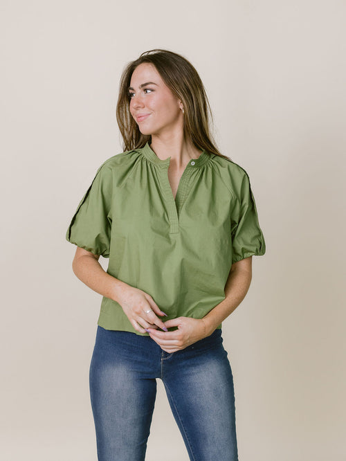 Henley Top in Fern