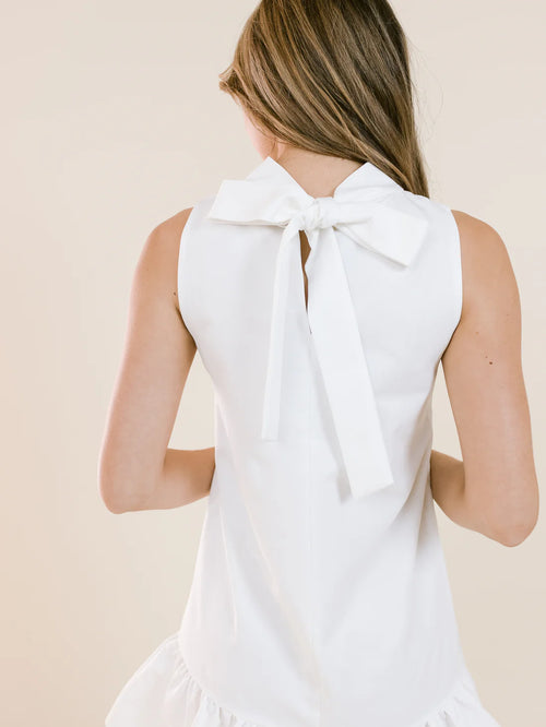 Libba Dress in White