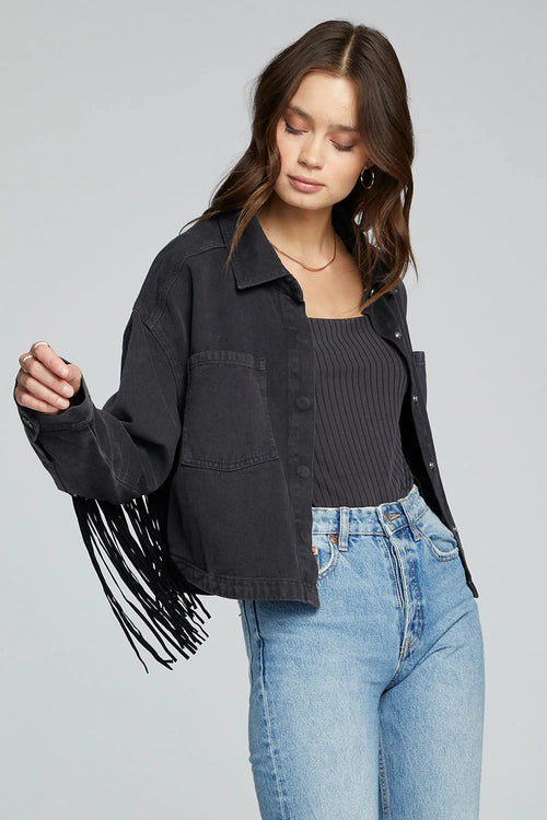 Maya Fringe Jacket