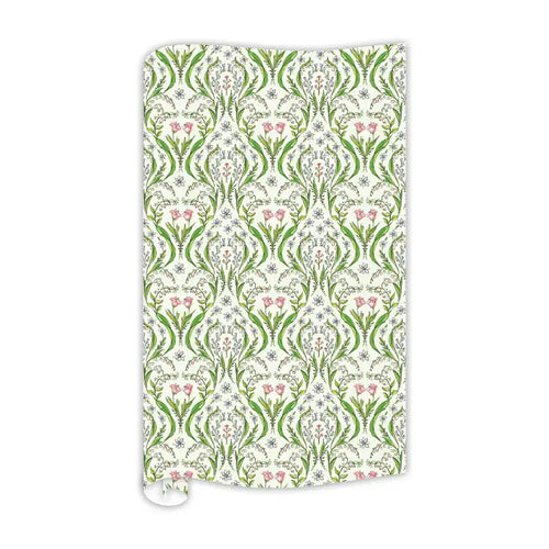 Lily of the Valley with Greenery Gift Wrap