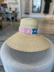 Bonnie Influencer Hat - Pink/Blue