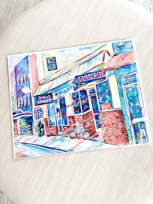 Robert's Grocery - 8x10